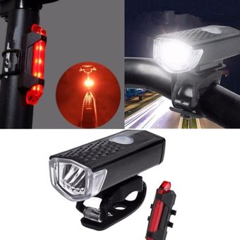 BIKELE™ Pack 2 Luces Led Bicicleta (Trasera Y Delantera)